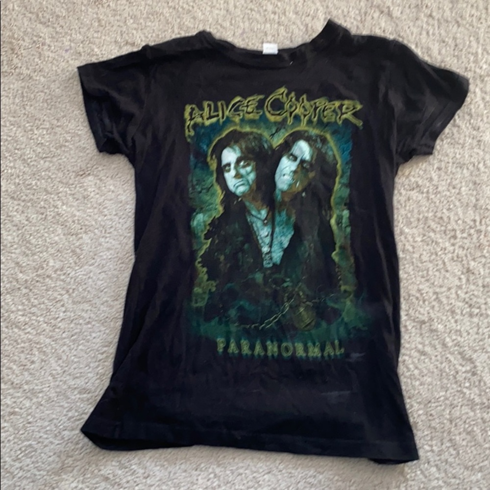 Alice Cooper Paranormal Black T-Shirt